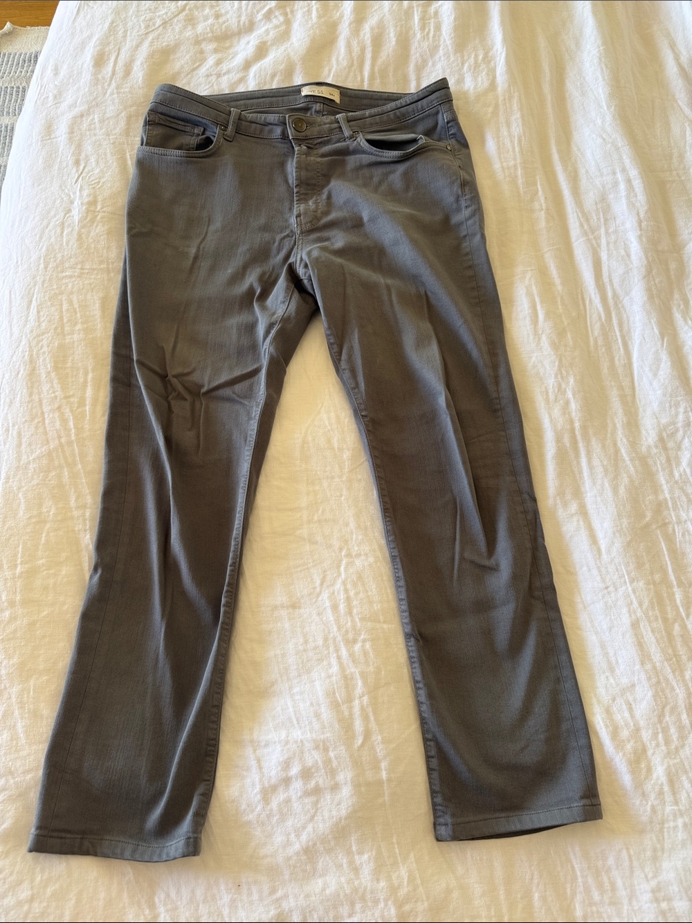 Rye Men's Straight-Leg Jeans in Gray